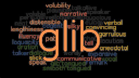 glib synonym.